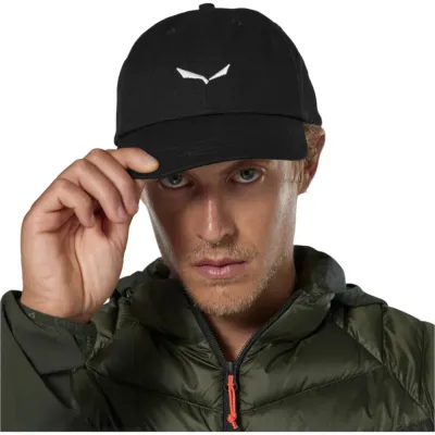Кепка Salewa EAGLE LOGO CAP UNI 29324 0910 - UNI58 - чорний - 2 - Robinzon.ua