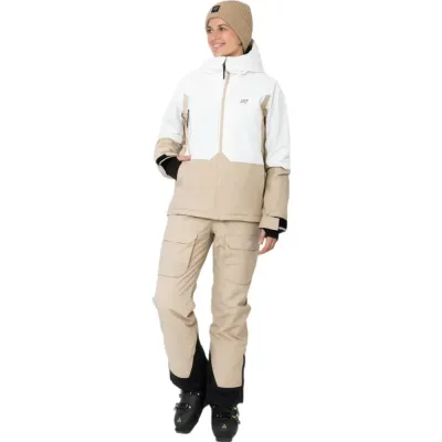 Куртка жіноча 2117 Soppero Skidjacka D 7615925 white - XXL - білий/бежевий - 1 - Robinzon.ua