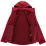 Куртка жіноча Alpine Pro HOORA LJCD590 461PA - XS - бордовий - 2 - Robinzon.ua