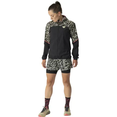 Куртка женская Dynafit TRAIL WIND JKT W 71913 7961 - L - черный/коричневый - 1 - Robinzon.ua