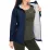 Куртка жіноча Salewa PUEZ (AQUA 4) 2.5L PTX JACKET W 28616 3960 - 40/34 - темно-синій - 3 - Robinzon.ua