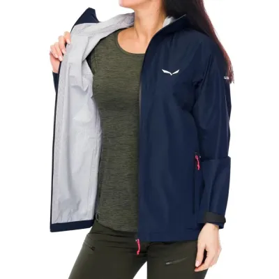 Куртка жіноча Salewa PUEZ (AQUA 4) 2.5L PTX JACKET W 28616 3960 - 40/34 - темно-синій - 4 - Robinzon.ua