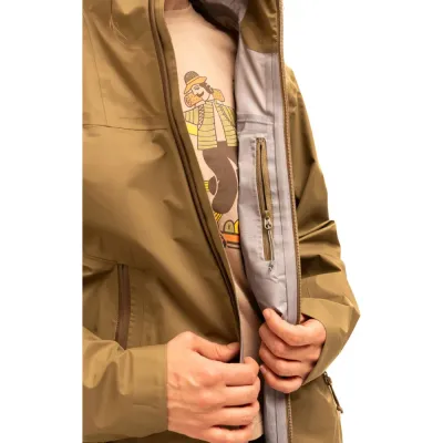 Куртка женская Turbat Dara Wmn gothic olive - XL - серо-зеленый - 4 - Robinzon.ua