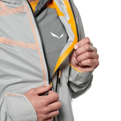 Куртка чоловіча Salewa NXT PTX 3L JKT M 29055 0540 - 50/L - сірий - 3 - Robinzon.ua