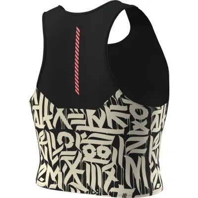 Майка женская Dynafit TRAIL CROP TOP W 71903 0912 - M - черный/коричневый - 3 - Robinzon.ua