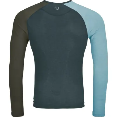 Термофутболка мужская Ortovox 120 COMP LIGHT LONG SLEEVE M dark arctic grey - XL - серый - 4 - Robinzon.ua