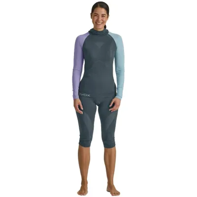 Термоштаны 3/4 женские Ortovox 120 COMP LIGHT SHORT PANTS W dark arctic grey - L - серый - 1 - Robinzon.ua