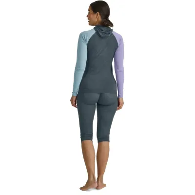 Термоштаны 3/4 женские Ortovox 120 COMP LIGHT SHORT PANTS W dark arctic grey - L - серый - 2 - Robinzon.ua