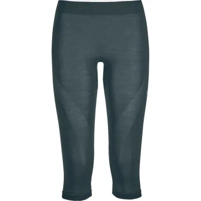 Термоштаны 3/4 женские Ortovox 120 COMP LIGHT SHORT PANTS W dark arctic grey - L - серый - 3 - Robinzon.ua