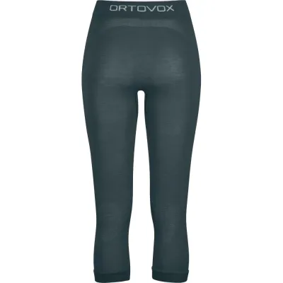 Термоштаны 3/4 женские Ortovox 120 COMP LIGHT SHORT PANTS W dark arctic grey - L - серый - 4 - Robinzon.ua