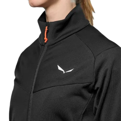 Флис женский Salewa PUEZ CAMMINO PL JKT W 29095 0910 - 42/36 - черный - 3 - Robinzon.ua