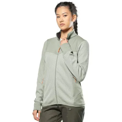 Флис женский Salewa PUEZ WAFFLE HYB PL JACKET W 28860 7180 - 40/34 - бежевый - 6 - Robinzon.ua