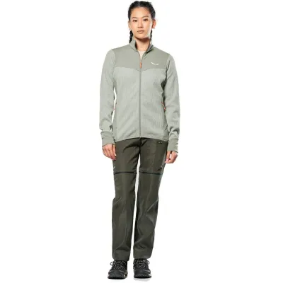 Флис женский Salewa PUEZ WAFFLE HYB PL JACKET W 28860 7180 - 40/34 - бежевый - 7 - Robinzon.ua