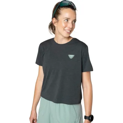 Футболка жіноча Dynafit TRAIL T-SHIRT W 71915 0911 - XS - чорний - 5 - Robinzon.ua