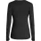 Футболка женская Salewa PUEZ MELANGE DRY W L/S TEE 27454 0911 - 40/34 - черный - 2 - Robinzon.ua