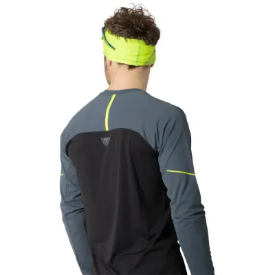 Футболка чоловіча Dynafit ALPINE PRO M L/S TEE 71156 0721 - 50/L - сірий/чорний - 4 - Robinzon.ua