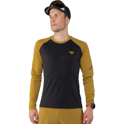 Футболка чоловіча Dynafit ALPINE PRO M L/S TEE 71156 0721 - 50/L - сірий/чорний - 6 - Robinzon.ua