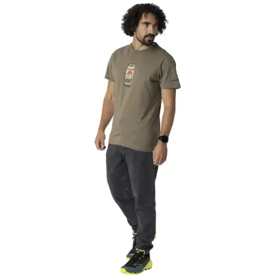 Футболка чоловіча Dynafit GRAPHIC CO M S/S TEE 70998 5492 - 46/S - коричневий - 1 - Robinzon.ua