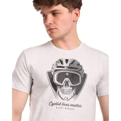 Футболка мужская Kilpi VIBE-M VM0374 light grey - XL - серый - 2 - Robinzon.ua