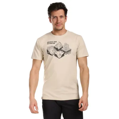 Футболка мужская Kilpi VIBE-M VM0374 light grey - XL - серый - 3 - Robinzon.ua