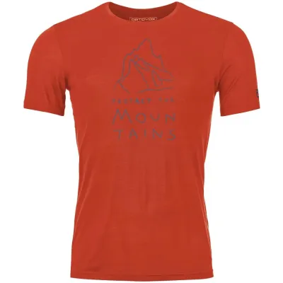 Футболка мужская Ortovox 150 COOL MTN PROTECTOR TS M petrol blue - XL - синий - 1 - Robinzon.ua
