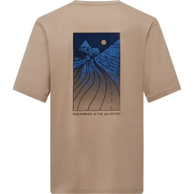 Футболка мужская Salewa EAGLE SUNSET LOOSE T-SHIRT M 29150 7180 - 52/XL - бежевый - 1 - Robinzon.ua