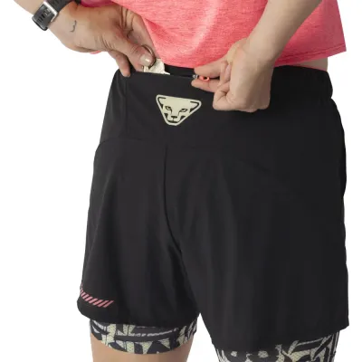 Шорти жіночі Dynafit TRAIL 2IN1 SHORT W 71921 0912 - L - чорний/коричневий - 2 - Robinzon.ua