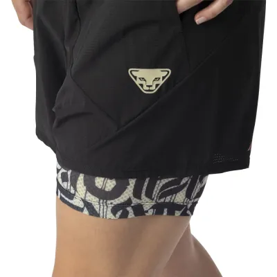 Шорти жіночі Dynafit TRAIL 2IN1 SHORT W 71921 0912 - L - чорний/коричневий - 3 - Robinzon.ua