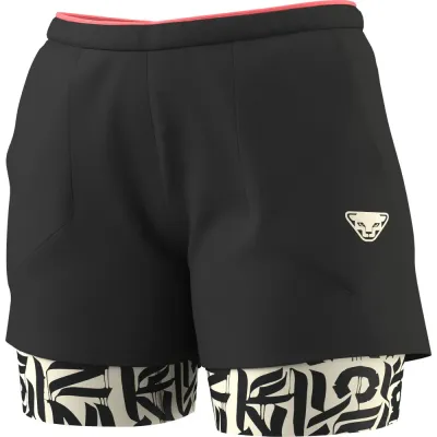 Шорти жіночі Dynafit TRAIL 2IN1 SHORT W 71921 0912 - L - чорний/коричневий - 7 - Robinzon.ua