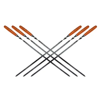 Набір шампурів 60 см, BBQ-JR003W - 1 - Robinzon.ua