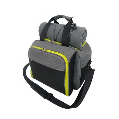 Набор для пикника TE-420 Picnic, серый с черным - 3 - Robinzon.ua