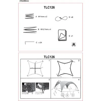 Тент Time Eco ТE-1820 - 1 - Robinzon.ua