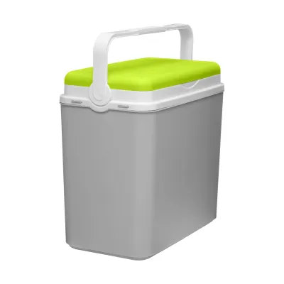 Изотермический контейнер Adriatic 24 л, серый с салатовым - 1 - Robinzon.ua