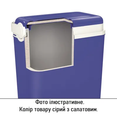 Изотермический контейнер Adriatic 24 л, серый с салатовым - 4 - Robinzon.ua