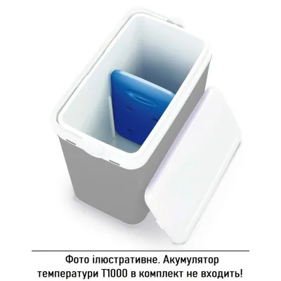 Изотермический контейнер Adriatic 24 л, серый с салатовым - 5 - Robinzon.ua