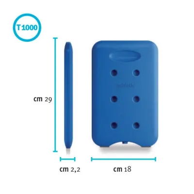 Аккумулятор холода пластиковый Adriatic Т1000, синий - 3 - Robinzon.ua