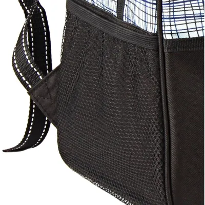 Изотермическая сумка-рюкзак Time Eco TE-3025, 25 л, белый принт полоска - 2 - Robinzon.ua