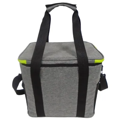 Сумка-холодильник Time Eco TE-320S, 20 л, серая с черным - 1 - Robinzon.ua