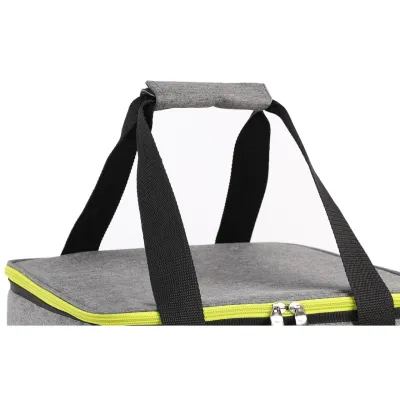 Сумка-холодильник Time Eco TE-320S, 20 л, серая с черным - 4 - Robinzon.ua