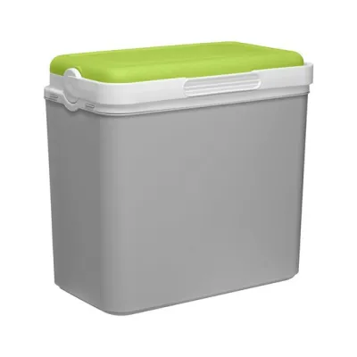 Изотермический контейнер Adriatic 36 л, серый с салатовым - 1 - Robinzon.ua