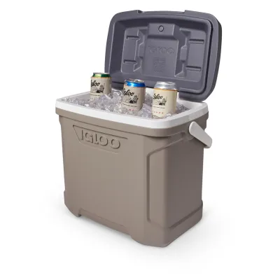 Изотермический контейнер Igloo Sportsman 30, 28 л, бежево-серый - 1 - Robinzon.ua