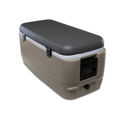 Изотермический контейнер IGLOO Sportsman 120, 113 л, бежево-серый - 2 - Robinzon.ua