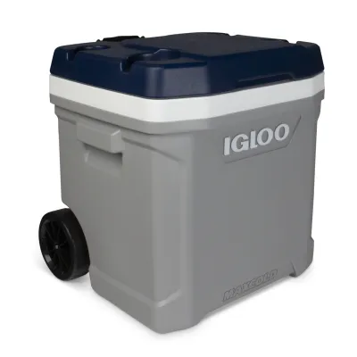 Изотермический контейнер на колесах IGLOO MAXCOLD LATITUDE 62 ROLLER, 56 л, серый с синим - 5 - Robinzon.ua