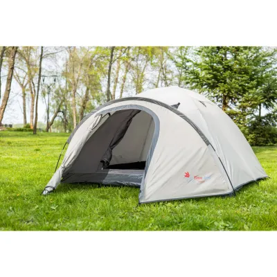 Туристичний намет тримісний Time Eco Travel-3, сіро-бежевий - 1 - Robinzon.ua