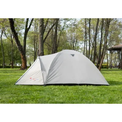 Туристичний намет тримісний Time Eco Travel-3, сіро-бежевий - 3 - Robinzon.ua