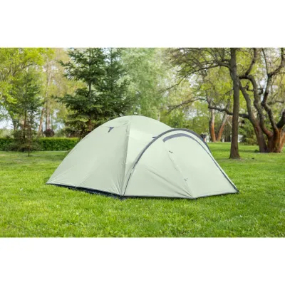 Туристичний намет тримісний Time Eco Travel-3, світлий хакі - 2 - Robinzon.ua