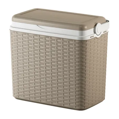 Изотермический контейнер Adriatic 24 л, ротанг бежевый - 1 - Robinzon.ua