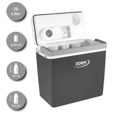 Автохолодильник Zorn Z-24 12 V, серый - 3 - Robinzon.ua