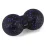 Масажний м'яч подвійний PowerPlay PP-4352 Epp foam peanut ball (d8*16cm.) Чорно/Фіолетовий - 1 - Robinzon.ua