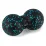 Масажний м'яч подвійний PowerPlay PP-4352 Epp foam peanut ball (d8*16cm.) Чорно/Блакитний - 2 - Robinzon.ua
